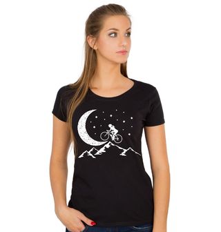 Obrázek 1 produktu Dámské tričko Noční Projížďka na Kole