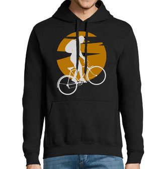 Obrázek 1 produktu Pánská mikina Projížďka na Kole při Západu Slunce