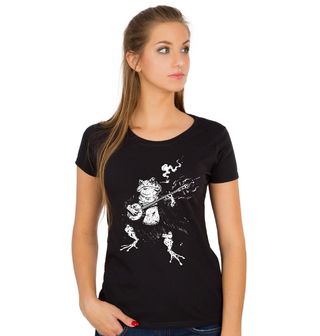 Obrázek 1 produktu Dámské tričko Lesní Žába a Banjo