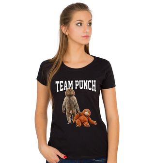 Obrázek 1 produktu Dámské tričko Makak Punch s Plyšákem Team Punch