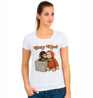 Obrázek 1 produktu Dámské tričko Opuštěný Makak Punch Stay Kind