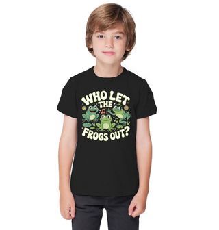 Obrázek 1 produktu Dětské tričko Kdo pustil žáby ven? Who Let the Frogs Out?