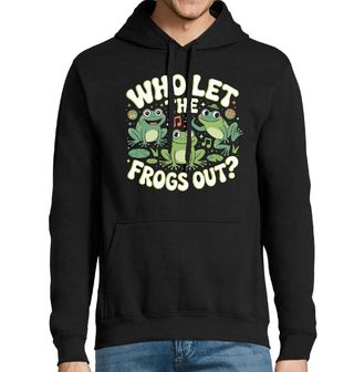 Obrázek 1 produktu Pánská mikina Kdo pustil žáby ven? Who Let the Frogs Out?