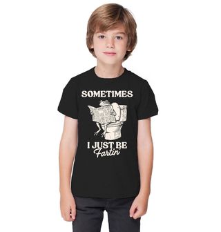 Obrázek 1 produktu Dětské tričko Žába na WC Někdy si prostě jen tak prdím