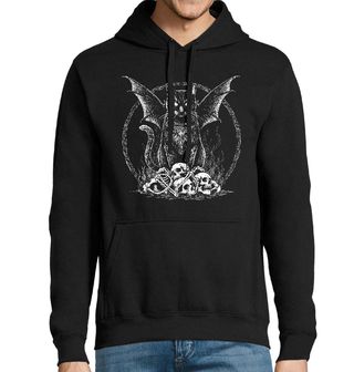 Obrázek 1 produktu Pánská mikina Kočka s Netopýřími Křídly