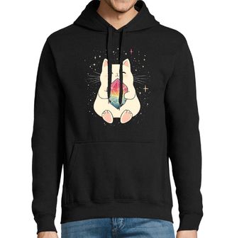 Obrázek 1 produktu Pánská mikina Kosmická Kočka s Krystalem