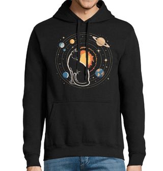 Obrázek 1 produktu Pánská mikina Kočka na Oběžné dráze