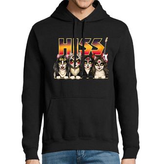 Obrázek 1 produktu Pánská mikina Kočičí Rock HISS