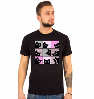 Obrázek 1 produktu Pánské tričko Zvědavá Koťata