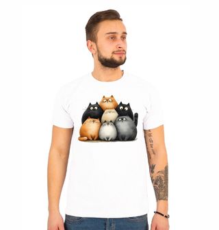 Obrázek 1 produktu Pánské tričko Parta Tlustých Koček