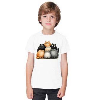 Obrázek 1 produktu Dětské tričko Parta Tlustých Koček