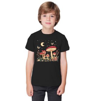 Obrázek 1 produktu Dětské tričko Mochomůrky pod Nočním Měsícem