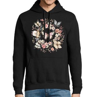 Obrázek 1 produktu Pánská mikina Zahrada plná Motýlů