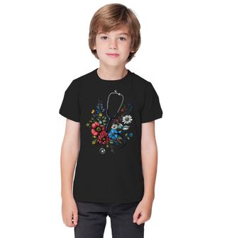 Obrázek 1 produktu Dětské tričko Stetoskop v Květech Života