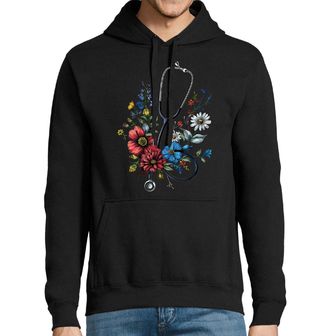 Obrázek 1 produktu Pánská mikina Stetoskop v Květech Života