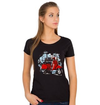 Obrázek 1 produktu Dámské tričko Červená Vespa