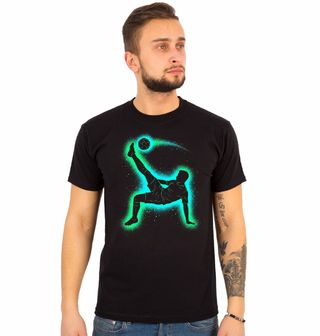Obrázek 1 produktu Pánské tričko Neonový Fotbalista