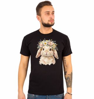Obrázek 1 produktu Pánské tričko Květinový Králík
