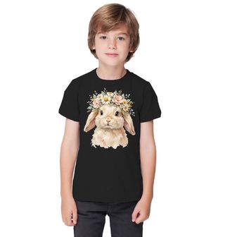 Obrázek 1 produktu Dětské tričko Květinový Králík