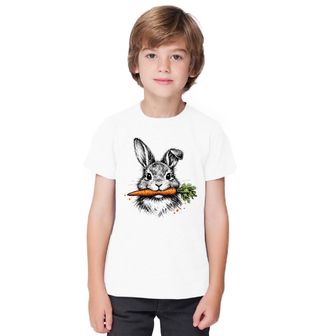 Obrázek 1 produktu Dětské tričko Králík s Mrkví