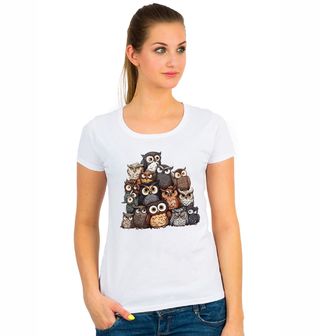 Obrázek 1 produktu Dámské tričko Parta Moudrých Sov