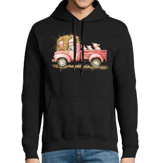 Obrázek 1 produktu Pánská mikina Farmářský Pickup plný Prasátek