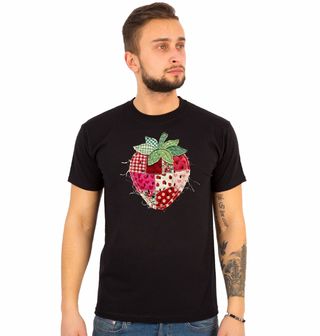Obrázek 1 produktu Pánské tričko Záplatovaná Jahoda