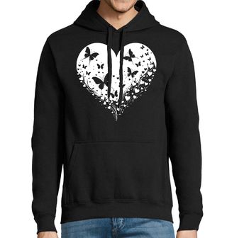 Obrázek 1 produktu Pánská mikina Motýli v Srdci