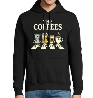 Obrázek 1 produktu Pánská mikina Káva The Coffees Beatles Abbey Road