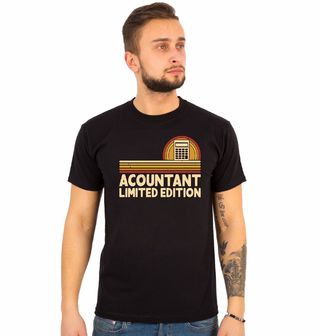 Obrázek 1 produktu Pánské tričko Účetní Limitovaná Edice Accountant Limited Edition