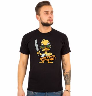 Obrázek 1 produktu Pánské tričko Drsná Kachna s Nožem Don’t Duck With Me