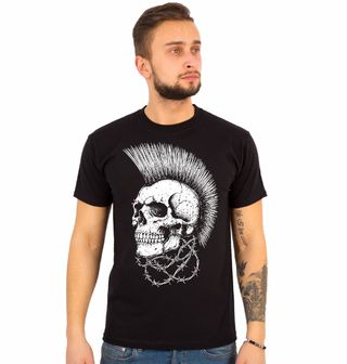 Obrázek 1 produktu Pánské tričko Punk Lebka s Ostny