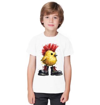 Obrázek 1 produktu Dětské tričko Punkáč Kuře s Čírem
