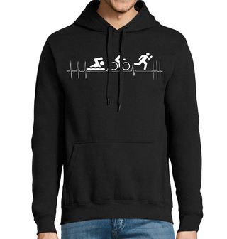 Obrázek 1 produktu Pánská mikina Kardiogram Triatlonu