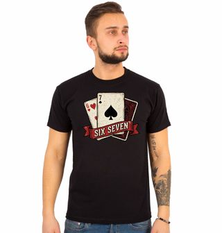 Obrázek 1 produktu Pánské tričko Pokerové Karty Six Seven 67