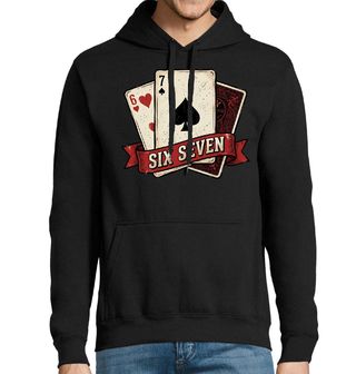 Obrázek 1 produktu Pánská mikina Pokerové Karty Six Seven 67