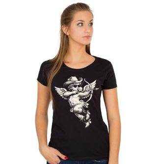 Obrázek 1 produktu Dámské tričko Kovbojský Anděl Lásky Cupid