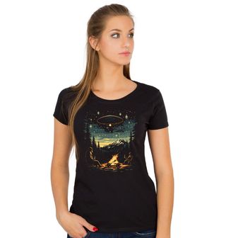 Obrázek 1 produktu Dámské tričko Bigfoot u Táboráku UFO