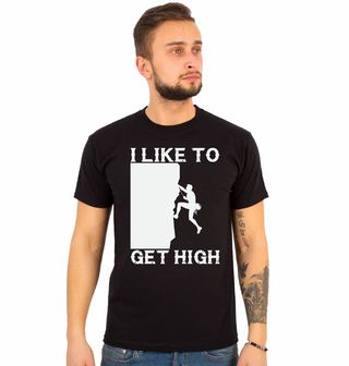 Obrázek 1 produktu Pánské tričko I Like to Get High