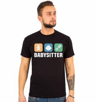 Obrázek 1 produktu Pánské tričko Chůva Babysitter