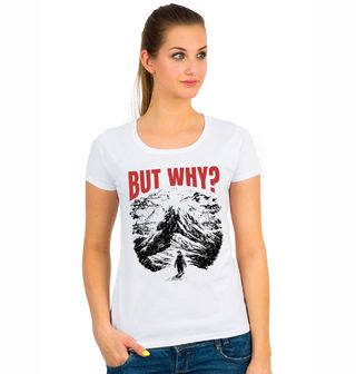 Obrázek 1 produktu Dámské tričko Nihilistický Tučňák But Why?