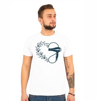 Obrázek 1 produktu Pánské tričko Srdce Kadeřnice