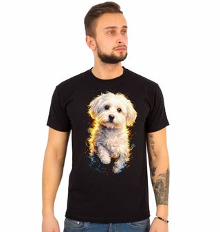 Obrázek 1 produktu Pánské tričko Zářivý Bišonek