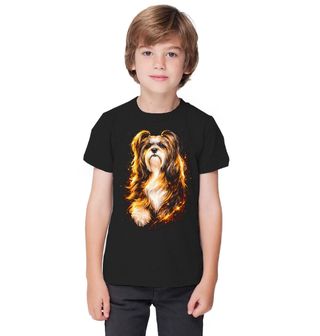 Obrázek 1 produktu Dětské tričko Zářivý Shih-tzu