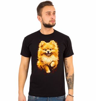 Obrázek 1 produktu Pánské tričko Huňatý Pomeranian