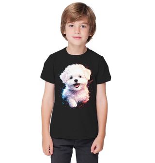 Obrázek 1 produktu Dětské tričko Usměvavý Bišonek