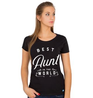 Obrázek 1 produktu Dámské tričko Nejlepší teta na světě