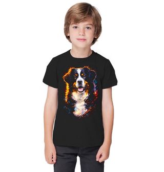 Obrázek 1 produktu Dětské tričko Bernský salašnický pes Bernese Mountain Dog