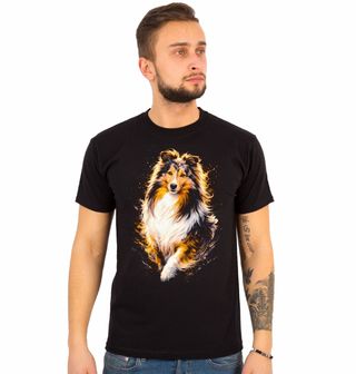 Obrázek 1 produktu Pánské tričko Elegantní Šeltie