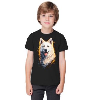 Obrázek 1 produktu Dětské tričko Bílý švýcarský ovčák